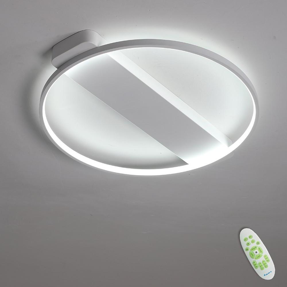 Circle Rectangle Combined LED Modern Flush Mount Ceiling Light