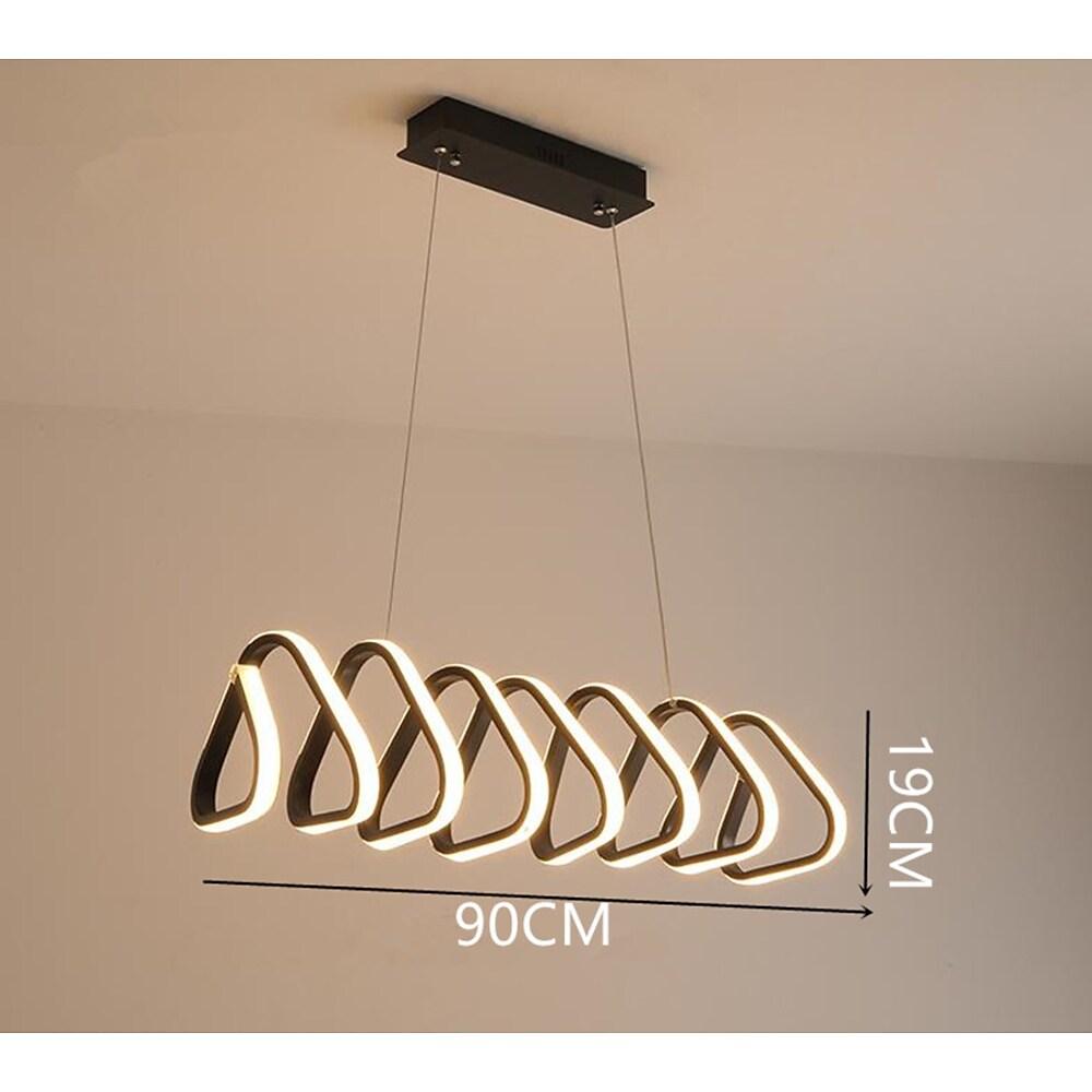 Triangular Pendant – Acrylic LED Kitchen and Dining Room Ceiling Light