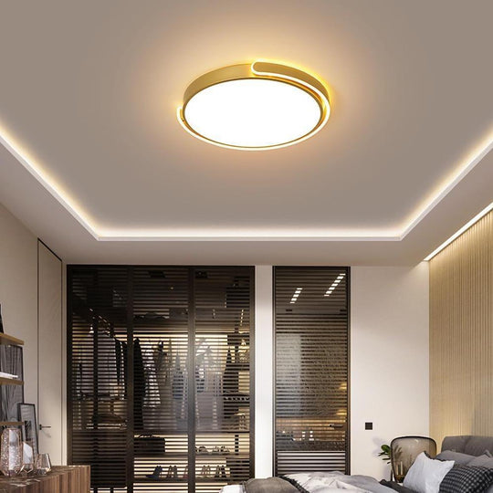 Rounded Flush Mount Acrylic LED Ceiling Light