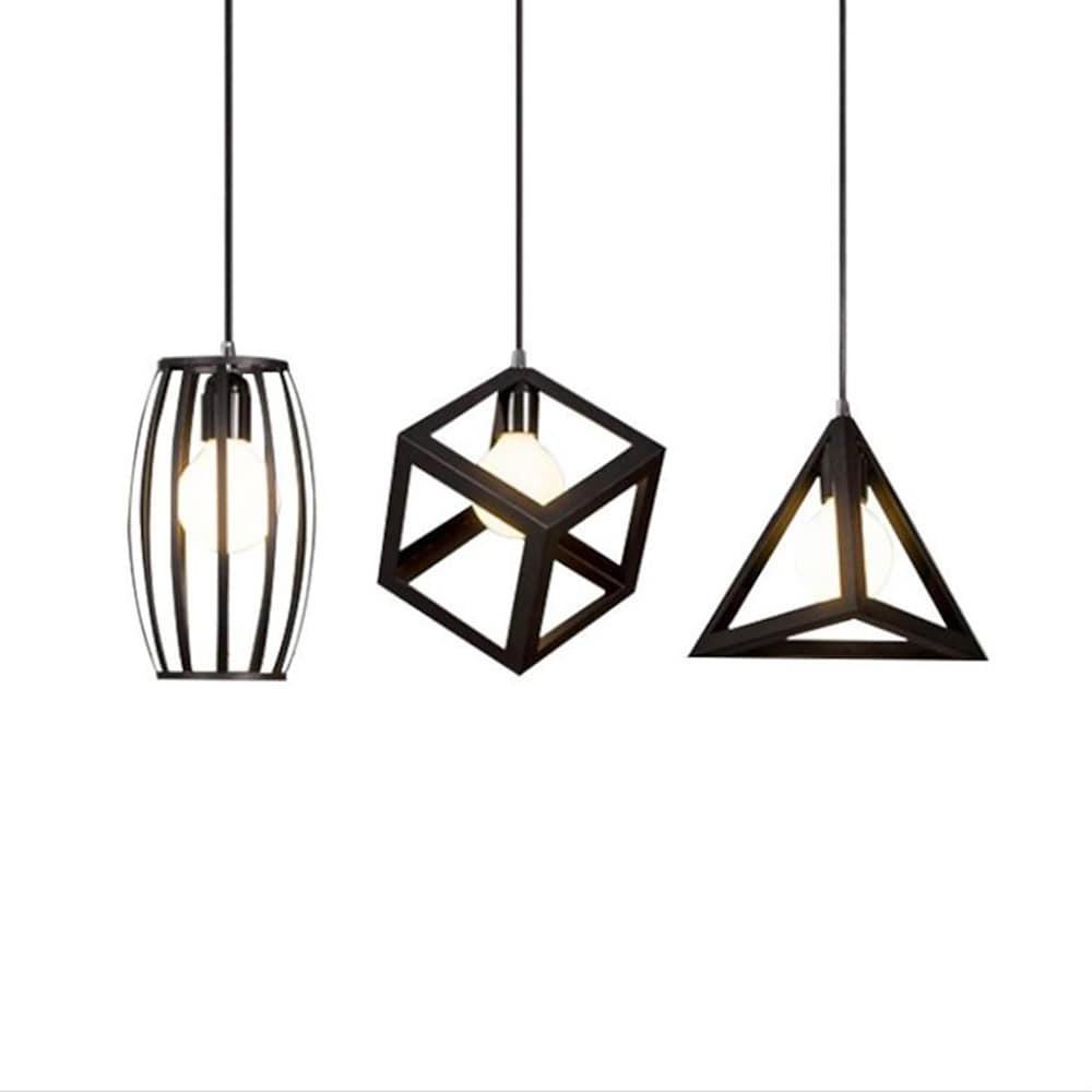 Geometric Shapes LED Modern Pendant Light