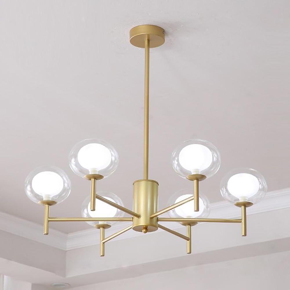 Nordic Sputnik Bubble LED Chandelier with 18 Bulbs