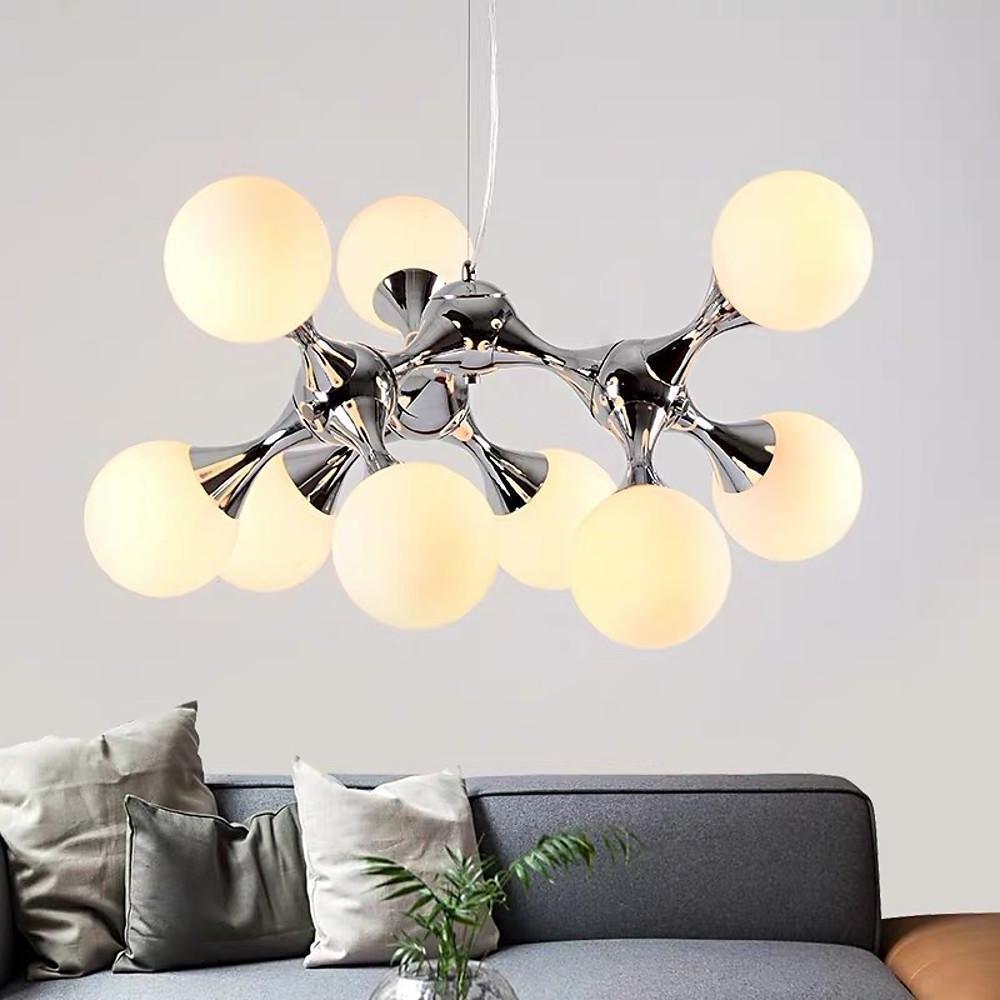 Modern Globe Sputnik 9-Light LED Chandelier