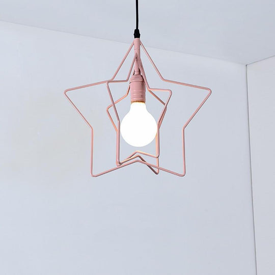 Multiple Star Shaped LED Modern Pendant Light