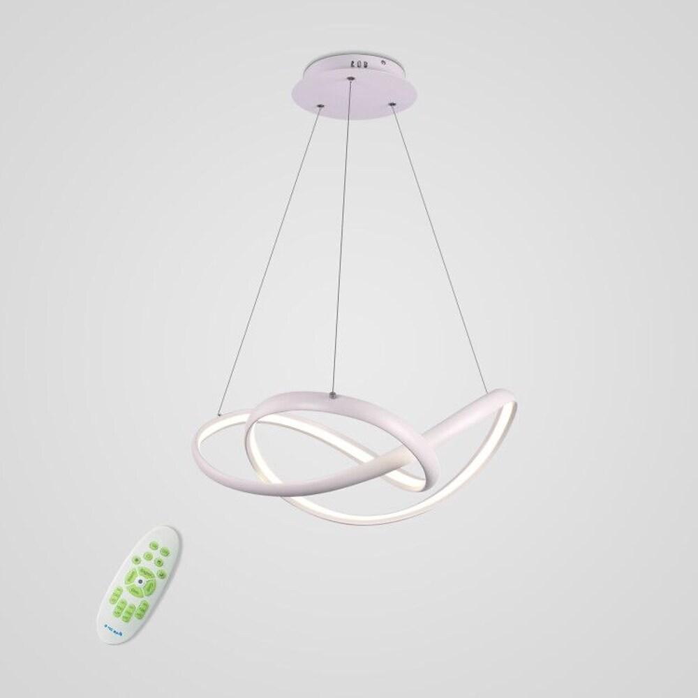 Abstract Waves Modern Style LED Pendant Light for Kitchen Dining and Living Rooms