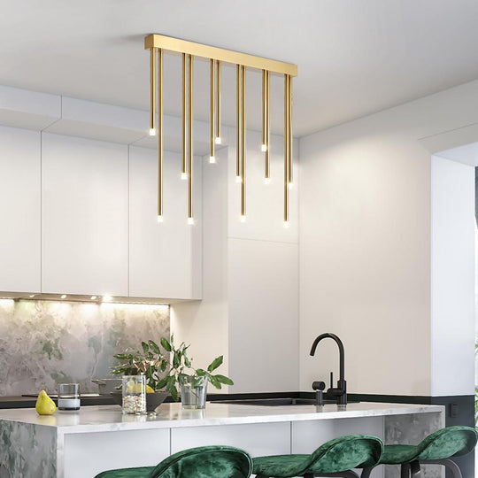 Linear Design – Electroplated Metal LED Wireless Control Ceiling Light