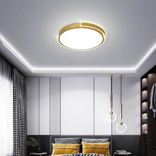 Rounded Flush Mount Acrylic LED Ceiling Light