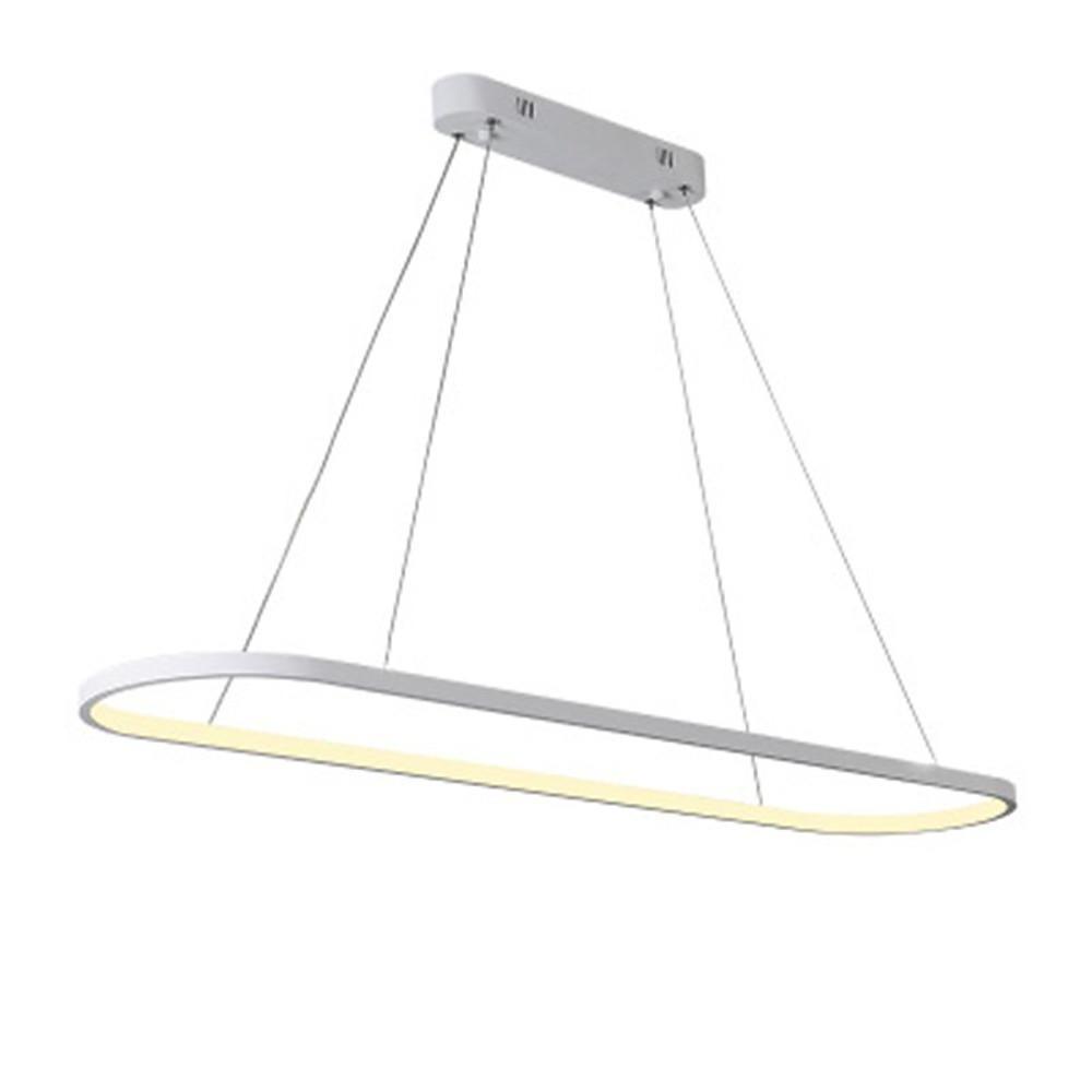 Rounded Rectangle LED Pendant Light for Kitchen