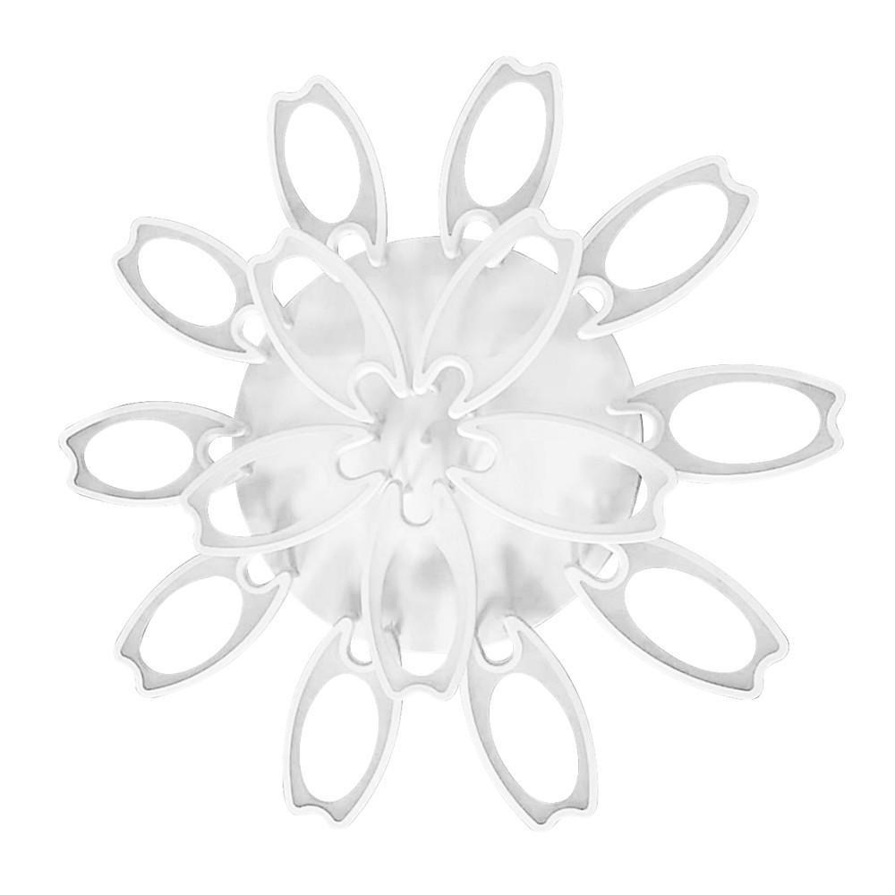 Flower Novelty Dimmable LED Modern Semi-Flush Mount Ceiling Light