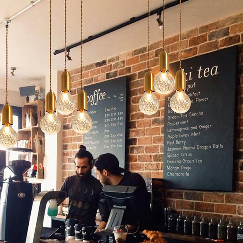 Acrylic Bubble Globe LED Modern Pendant Light Hanging Lamp Island Light