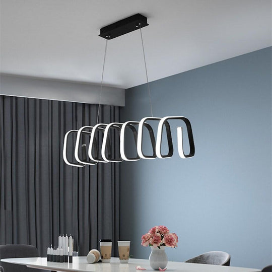 Triangular Pendant – Acrylic LED Kitchen and Dining Room Ceiling Light