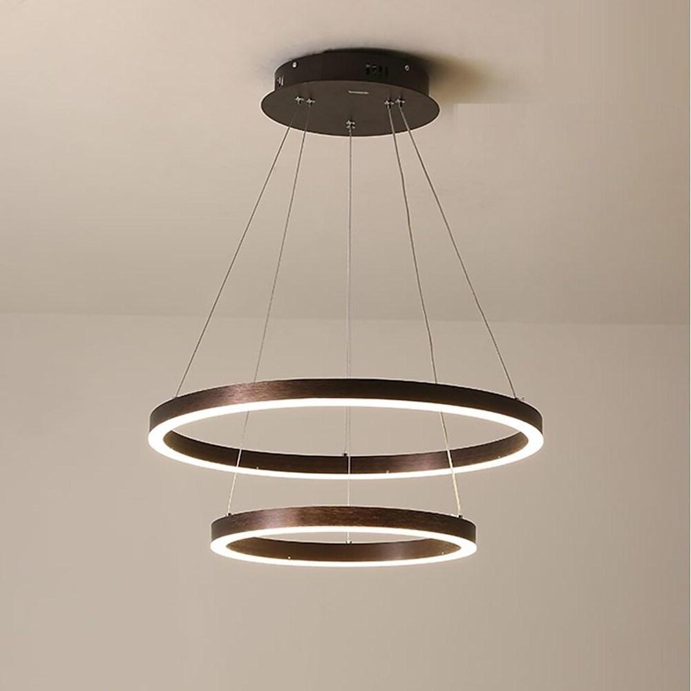 Circle LED Chandelier for Bedroom and Kitchen Ceiling