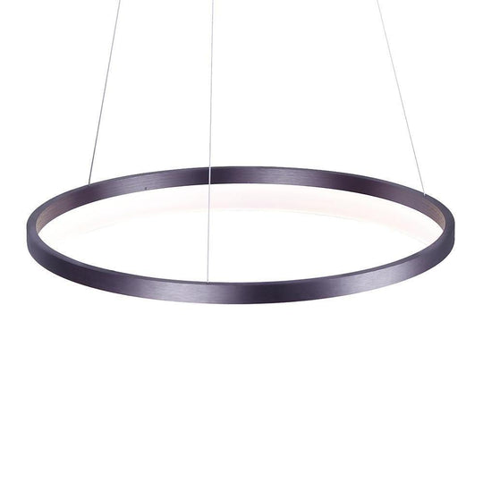 Geometric Slimline Circular Chandeliers Entry Light Dimmable Ceiling Light