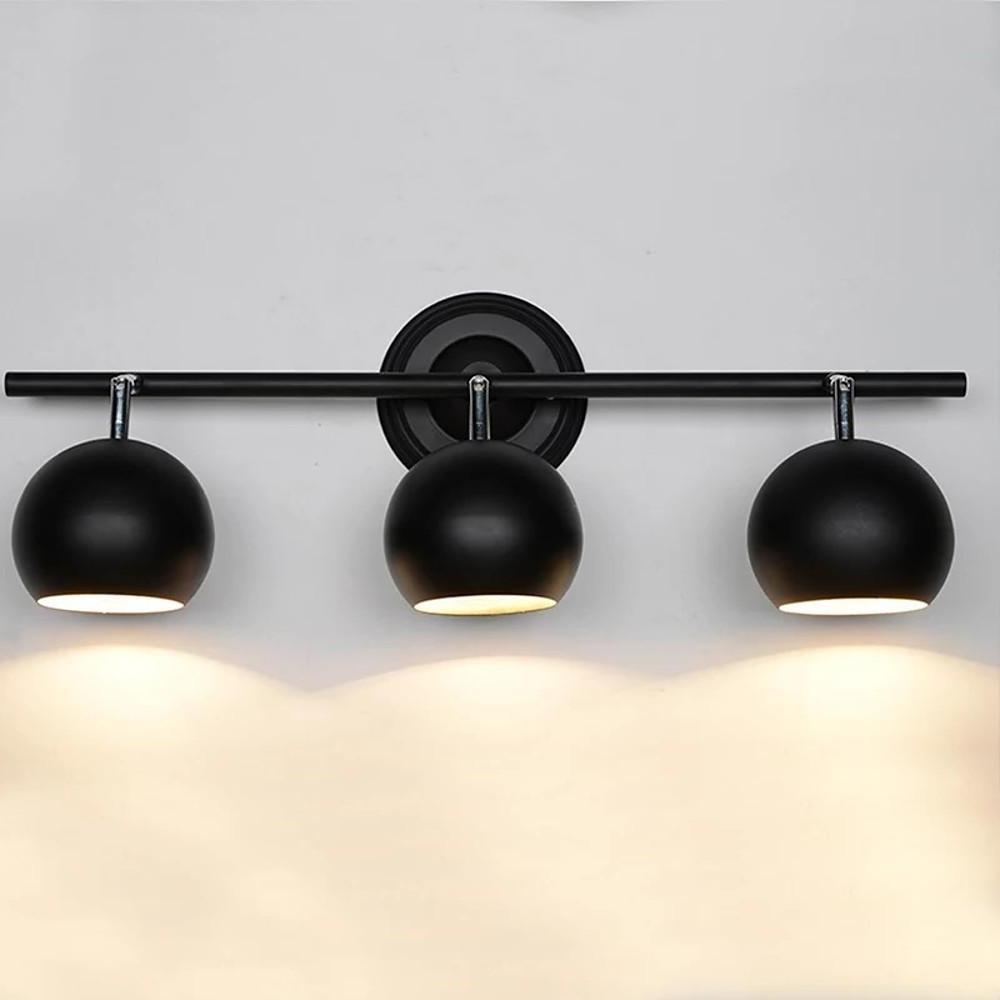3-Light Bowled Metal Semi-Flush Mount LED Ceiling Light – Modern & Bright