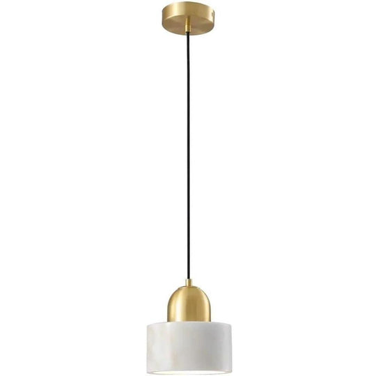 Modern Metal Marble Mini Pendant Light – Classic Artistic Design