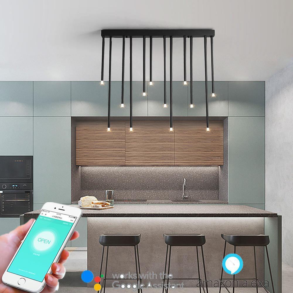 Linear Design – Electroplated Metal LED Wireless Control Ceiling Light