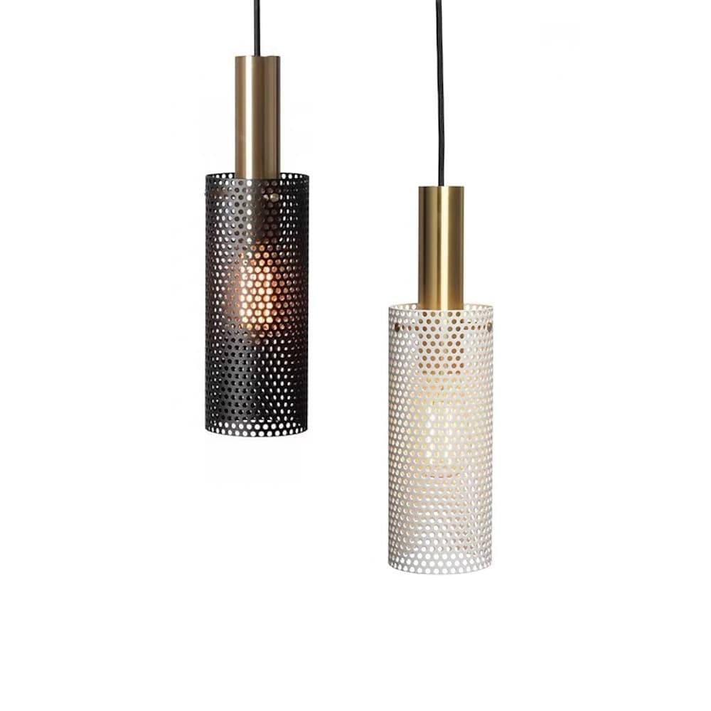 Cylinder Hanging Metal LED Pendant Light