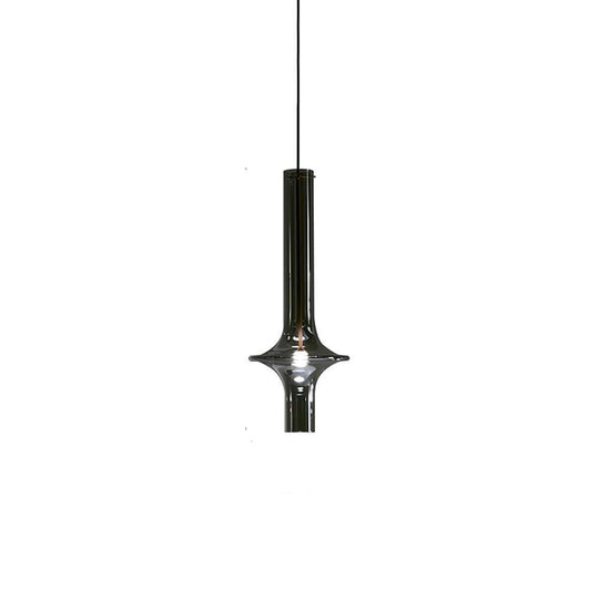 Modern Glass Metal Industrial Pendant Light