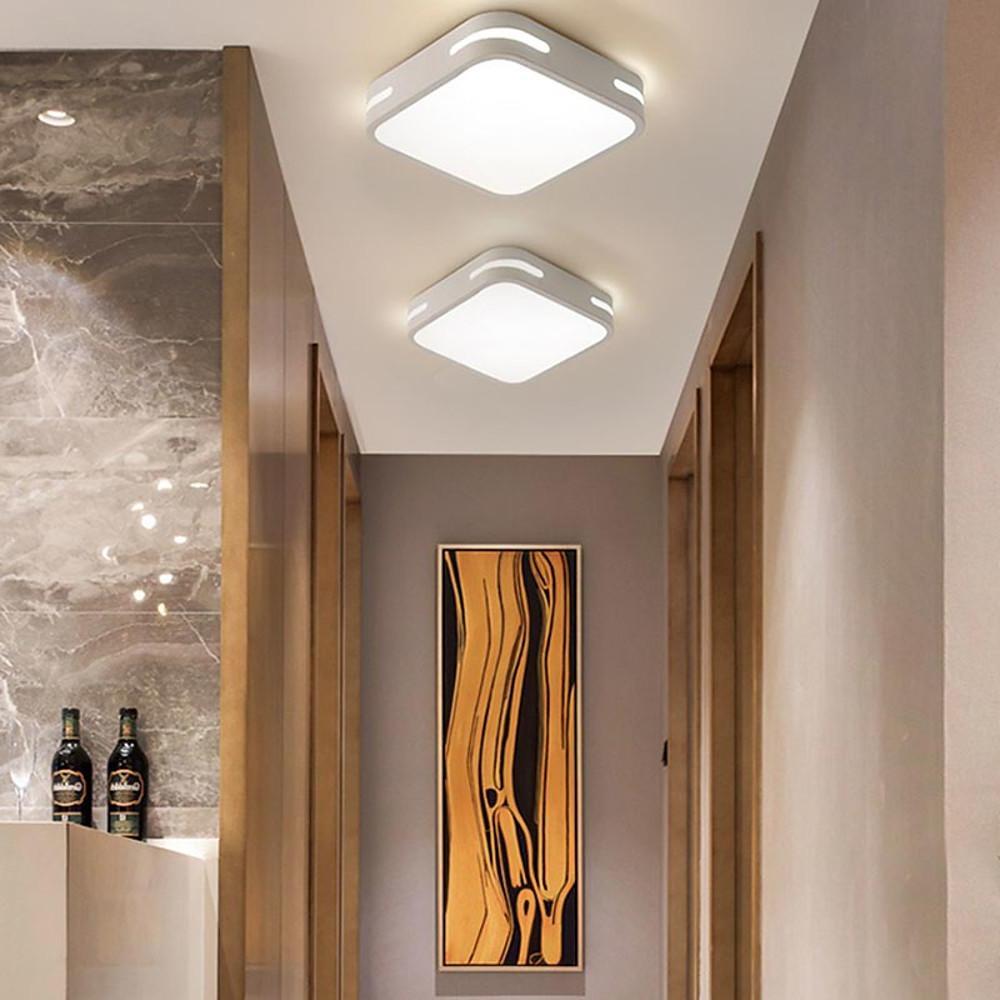 Modern Flush Mount Square LED Acrylic Ceiling Light