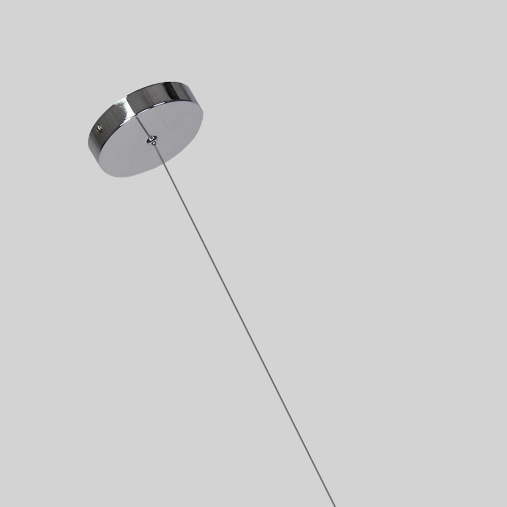 Spherical Acrylic Metal LED Modern Pendant Light Kitchen Island Lighting
