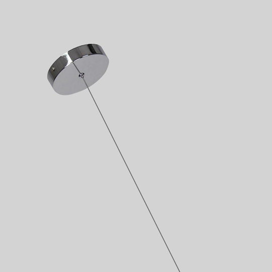 Spherical Acrylic Metal LED Modern Pendant Light Kitchen Island Lighting