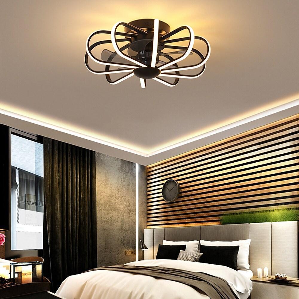 5 Blade Modern Ceiling Fan with Surround LED Light