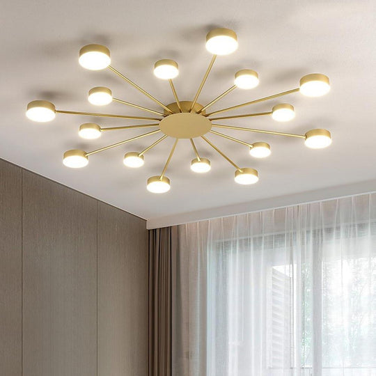 Cluster Flush Mount LED Ceiling Light – Kitchen and Living Room Fixture
