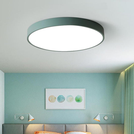 Sizable Flush Mount Ceiling Light with Customizable Color Options