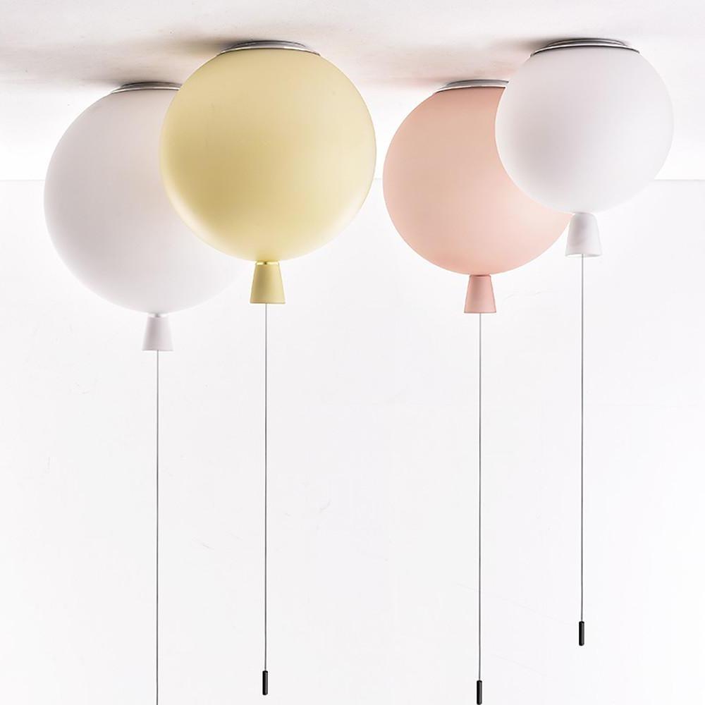 Acrylic Airballoon Shaped LED Flush Mount Ceiling Light
