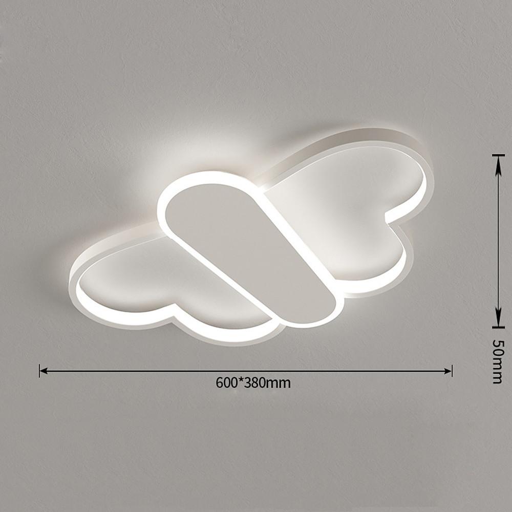 Cartoon Butterflies Shaped LED Dimmable Ceiling Light – With Remote Control