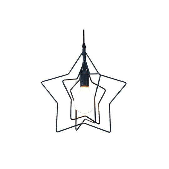 Multiple Star Shaped LED Modern Pendant Light