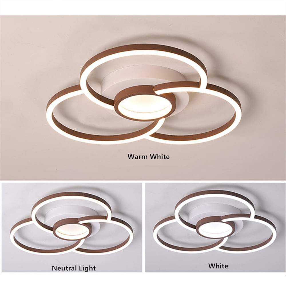 Geometric LED Flush Mount Ceiling Lights