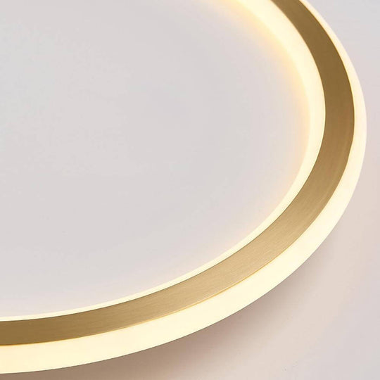 Circle Design Nordic LED Flush Mount Ceiling Light
