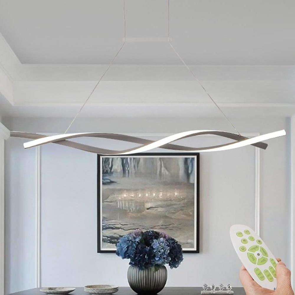 Interwoven Waves LED Modern Pendant Lighting