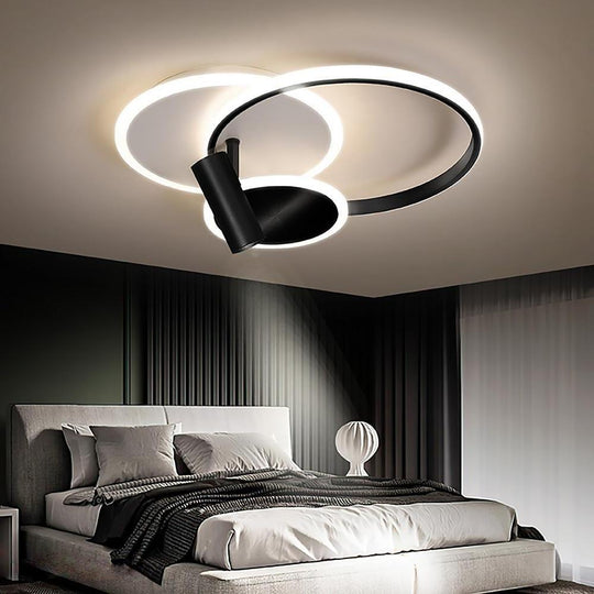 Circles Spotlights Modern LED Flush Mount Ceiling Light