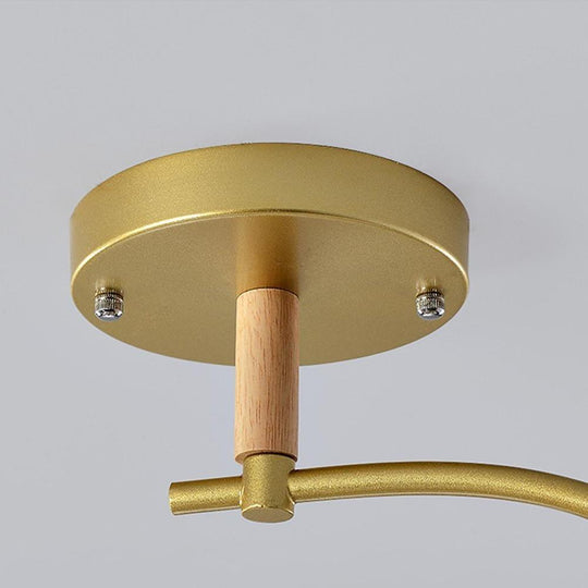 Nordic Style 5-Light Cluster Globe Chandelier