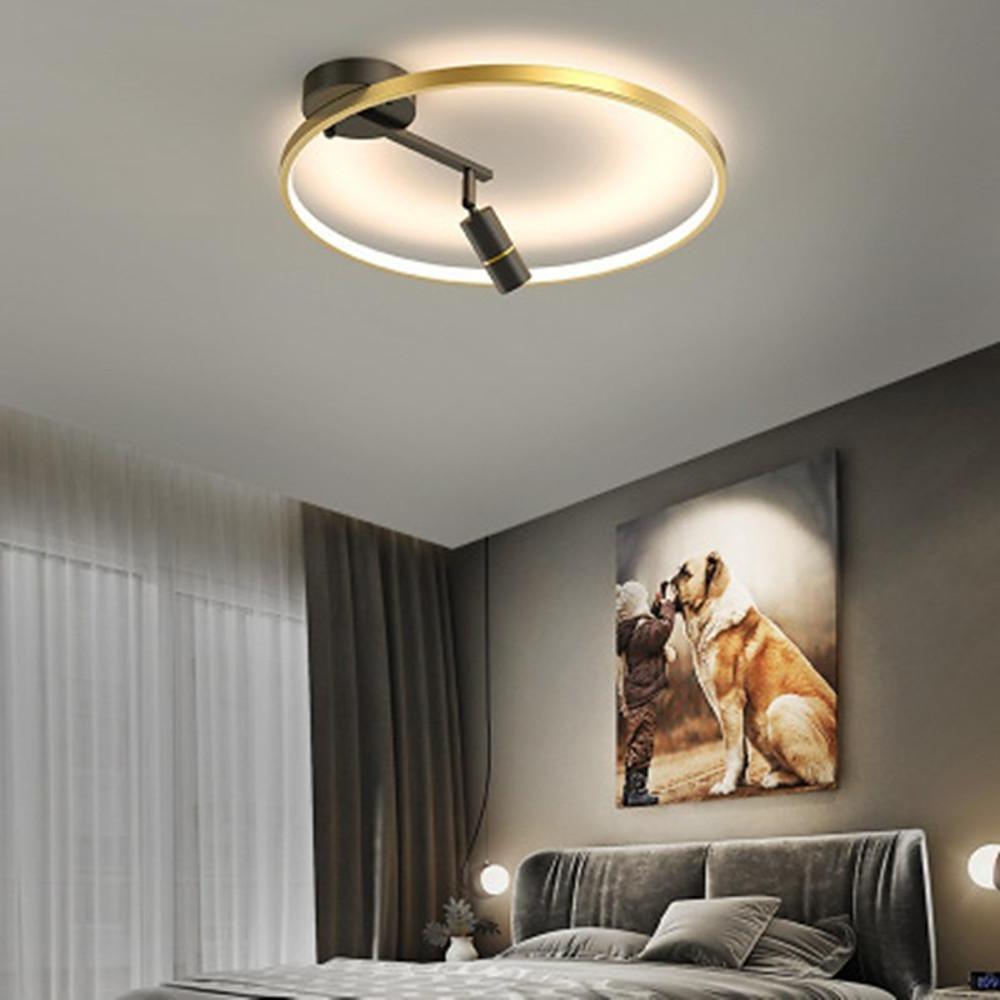 LED Circle Spotlight Dimmable Flush Mount Ceiling Light