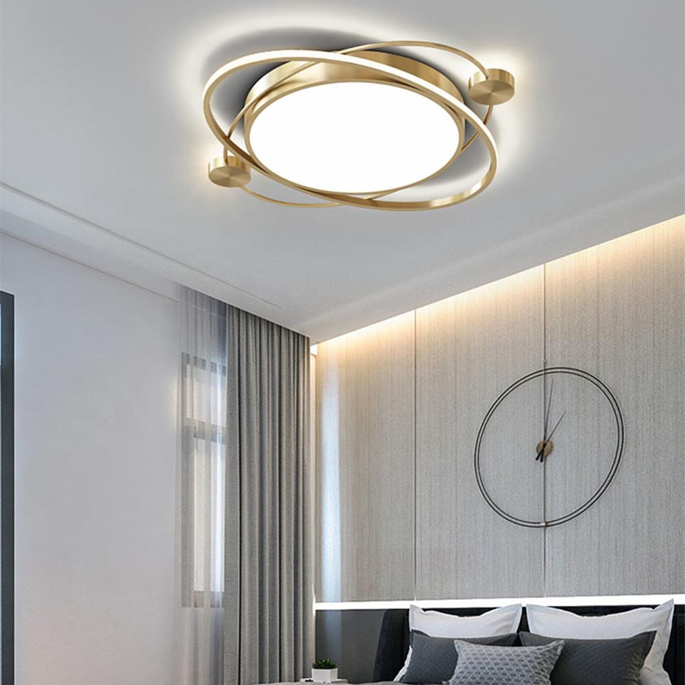 Circular Dimmable LED Nordic Ceiling Light Flush Mount Lighting