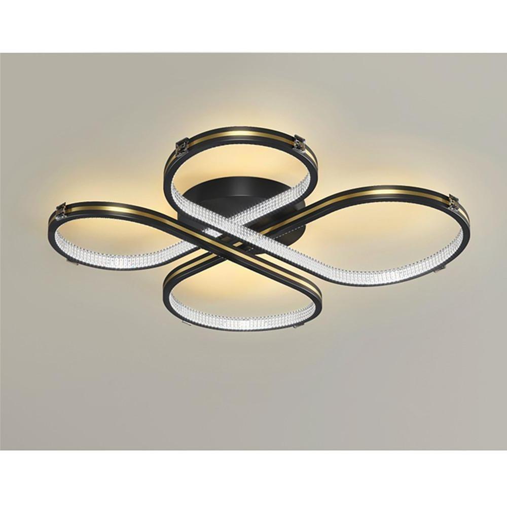 Circle Flower Design Dimmable LED Modern Ceiling Light