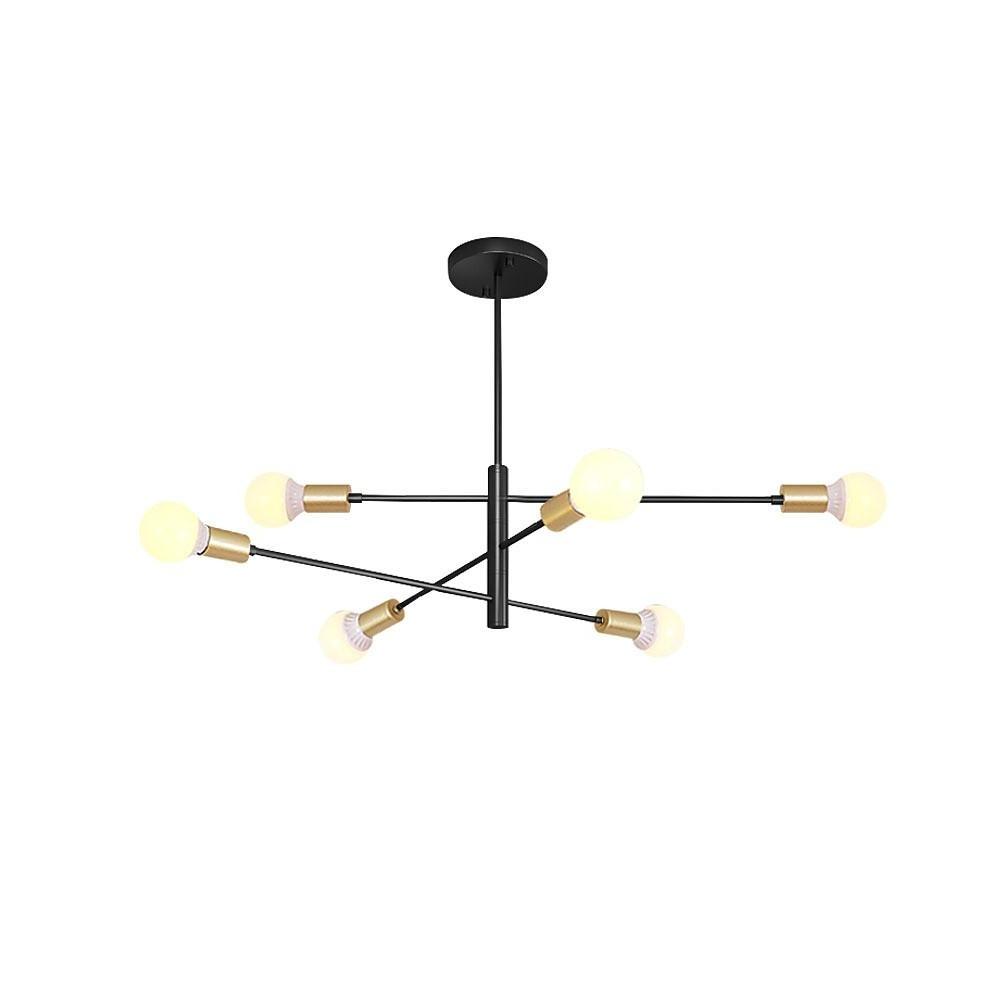 Luxurious 6-Light Sputnik LED Chandelier