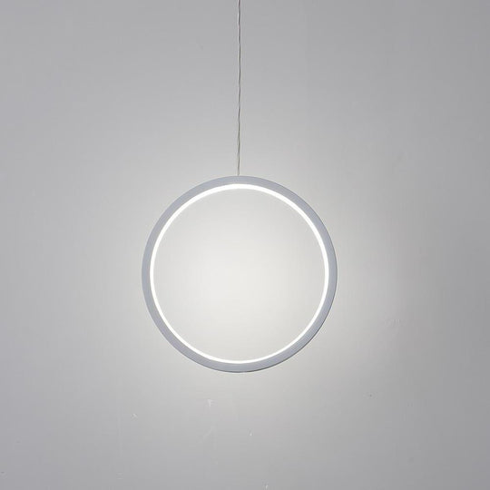 2 Light Round Modern Pendant Lighting Vintage Metal LED Ceiling Light