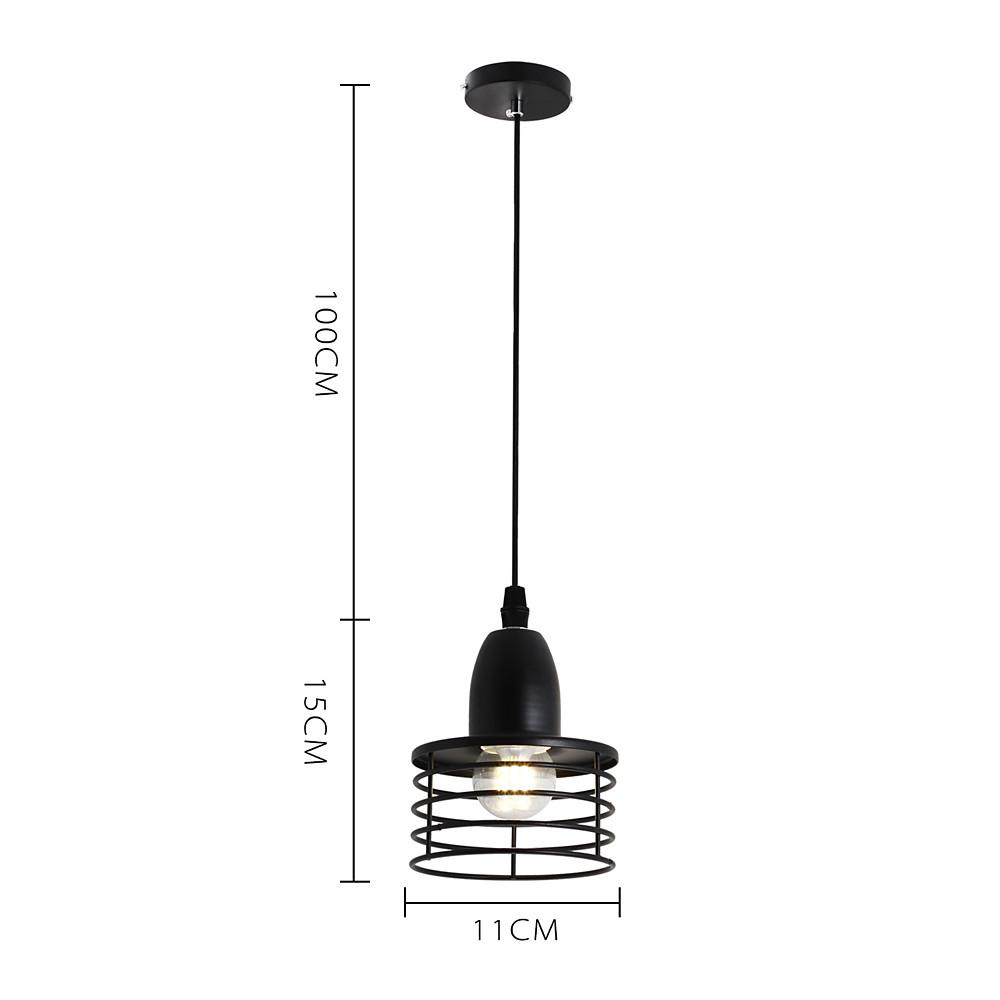 Spring Lampshade Vintage Country Pendant Light