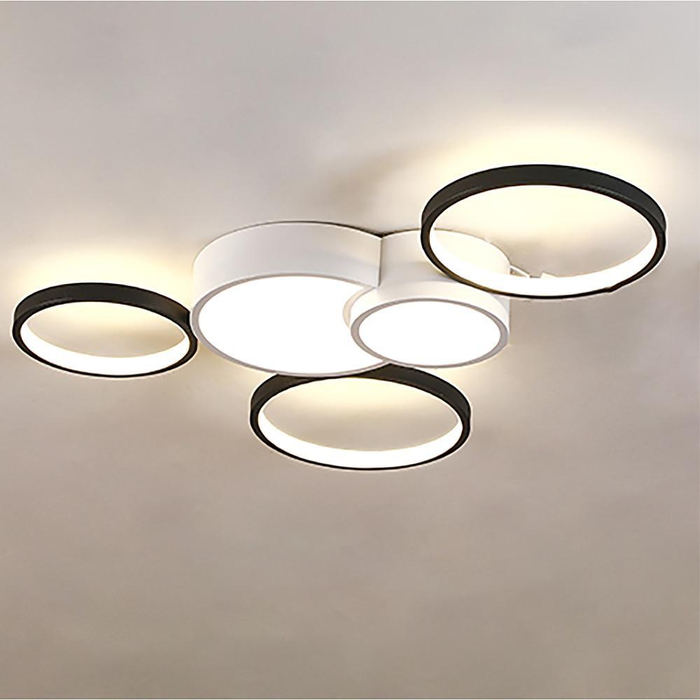 Multiple Circles LED Nordic Ceiling Light Flush Mount Fixture