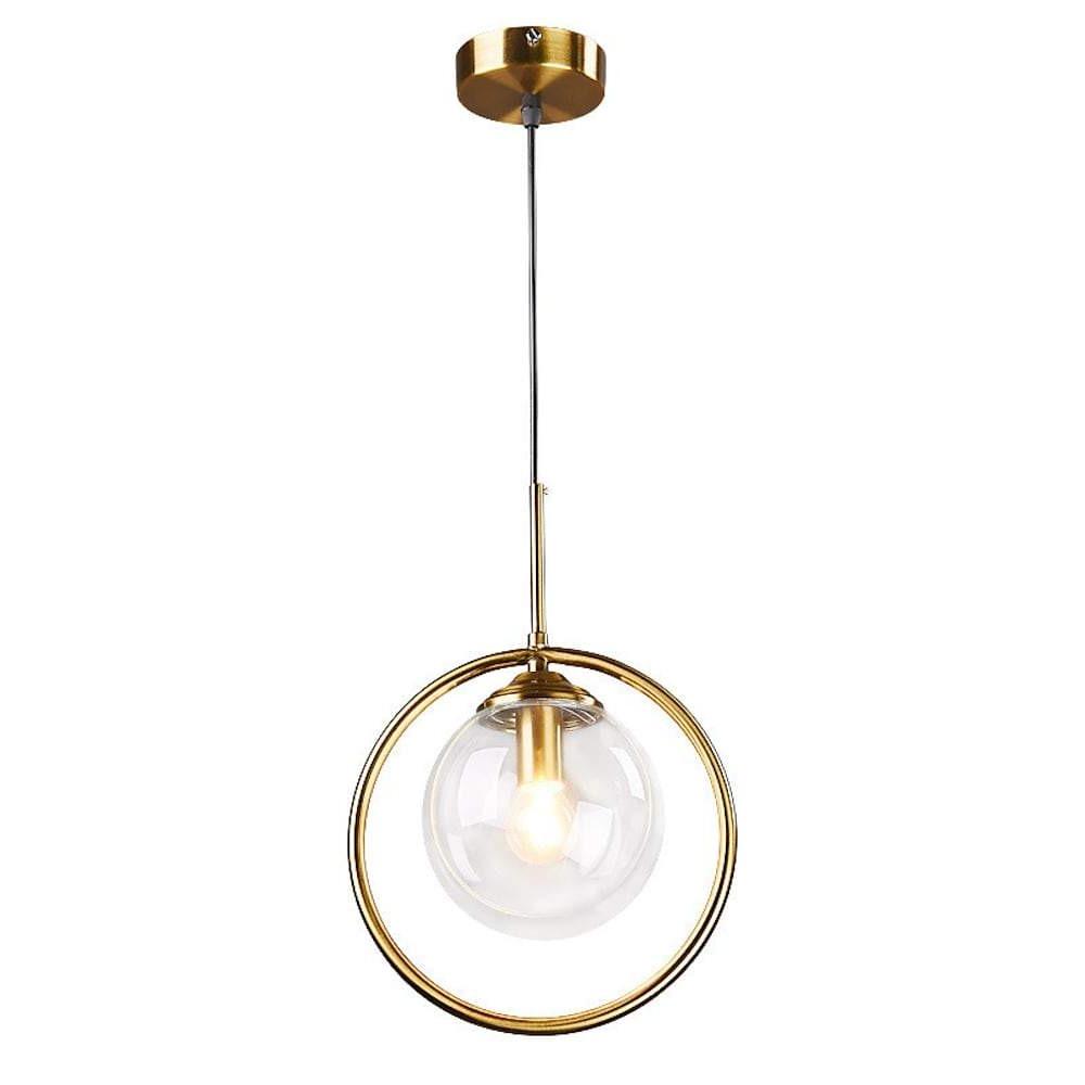 LED Bedside Industrial Nordic Glass Pendant Light