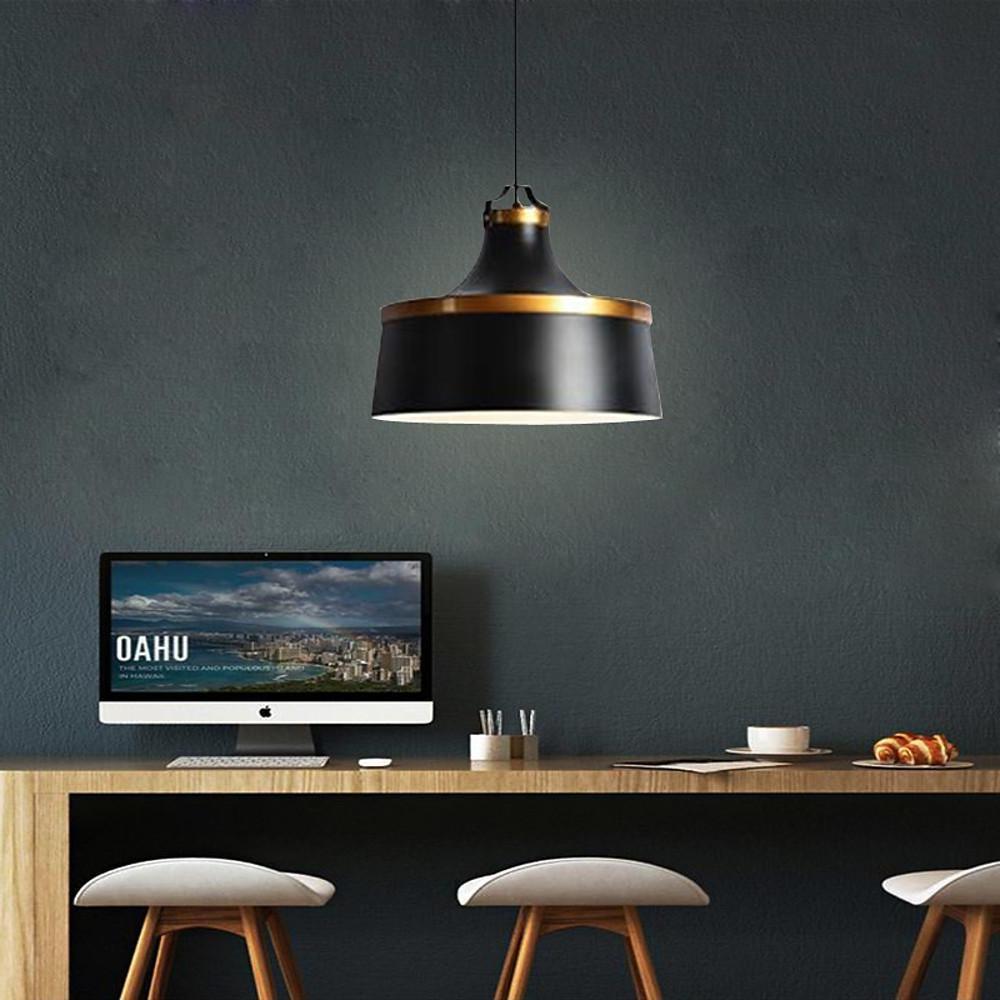 Classic Kitchen Pendant Lighting Bowled Metal LED Pendant Light