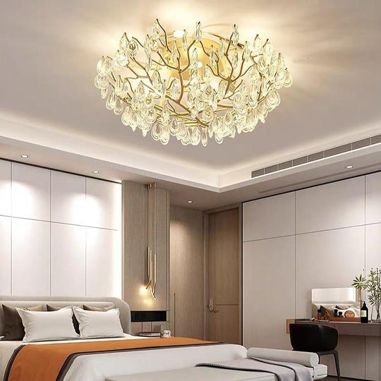 Firefly Sputnik LED Flush Mount Chandelier